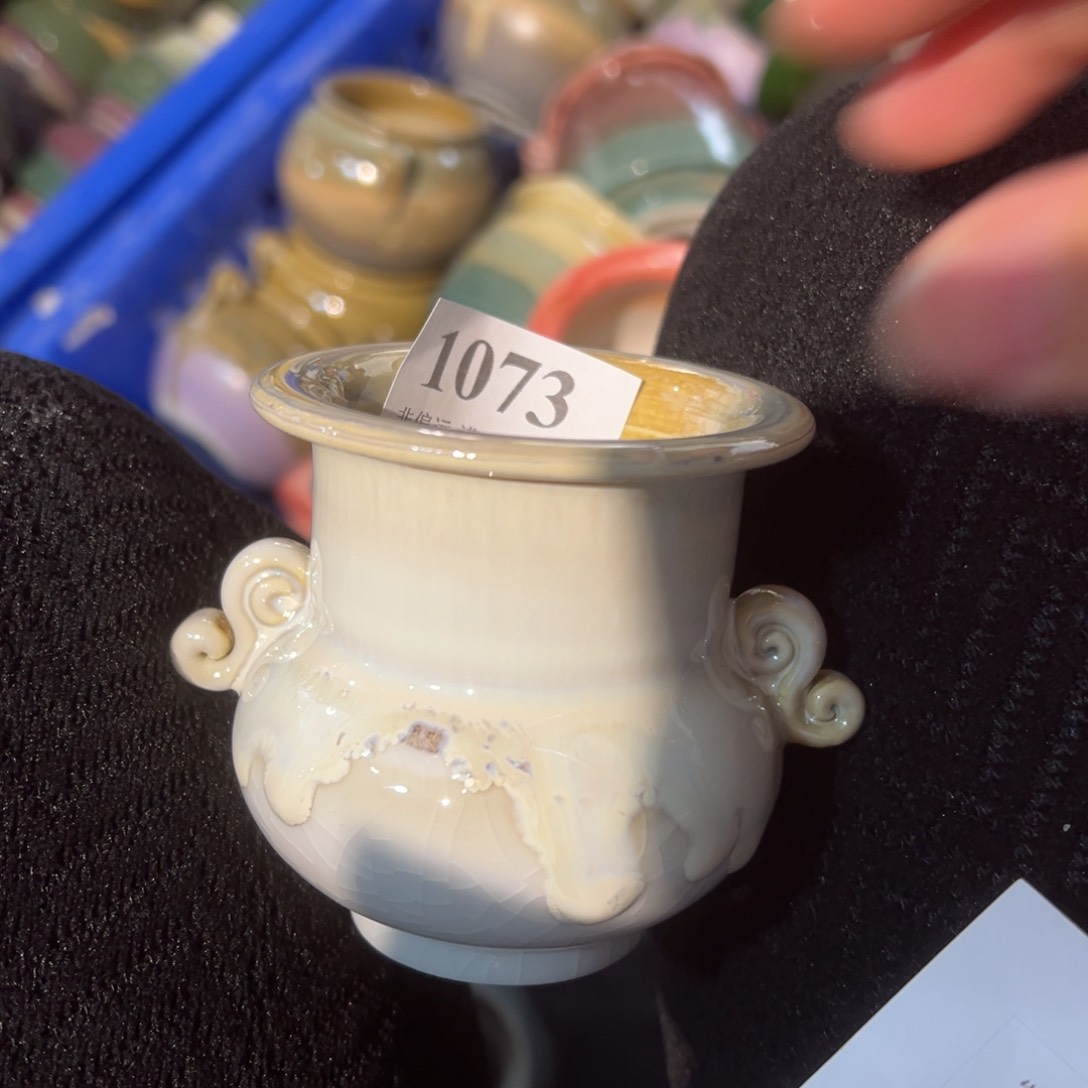 红陶景德镇手工花盆