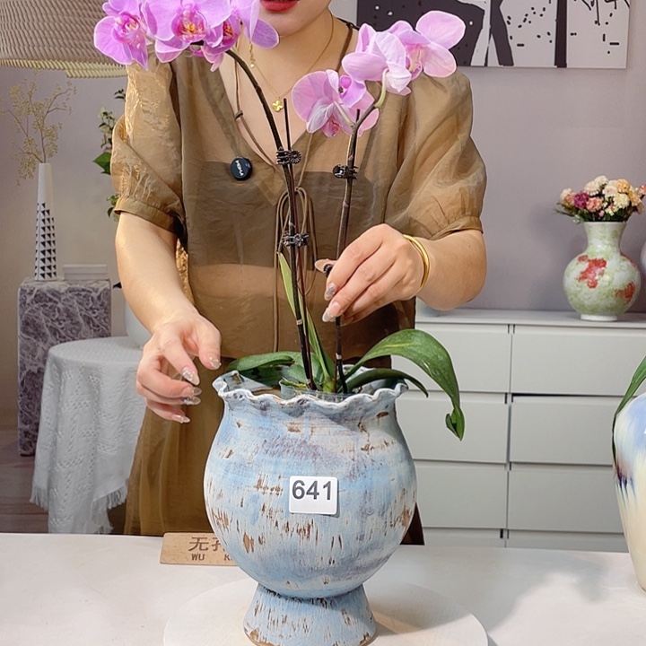 摆件好**伴641 景德镇陶瓷艺术精品