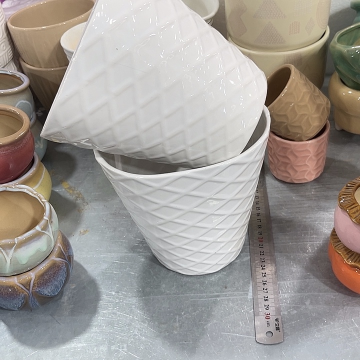 福利价陶瓷花盆全场10包邮