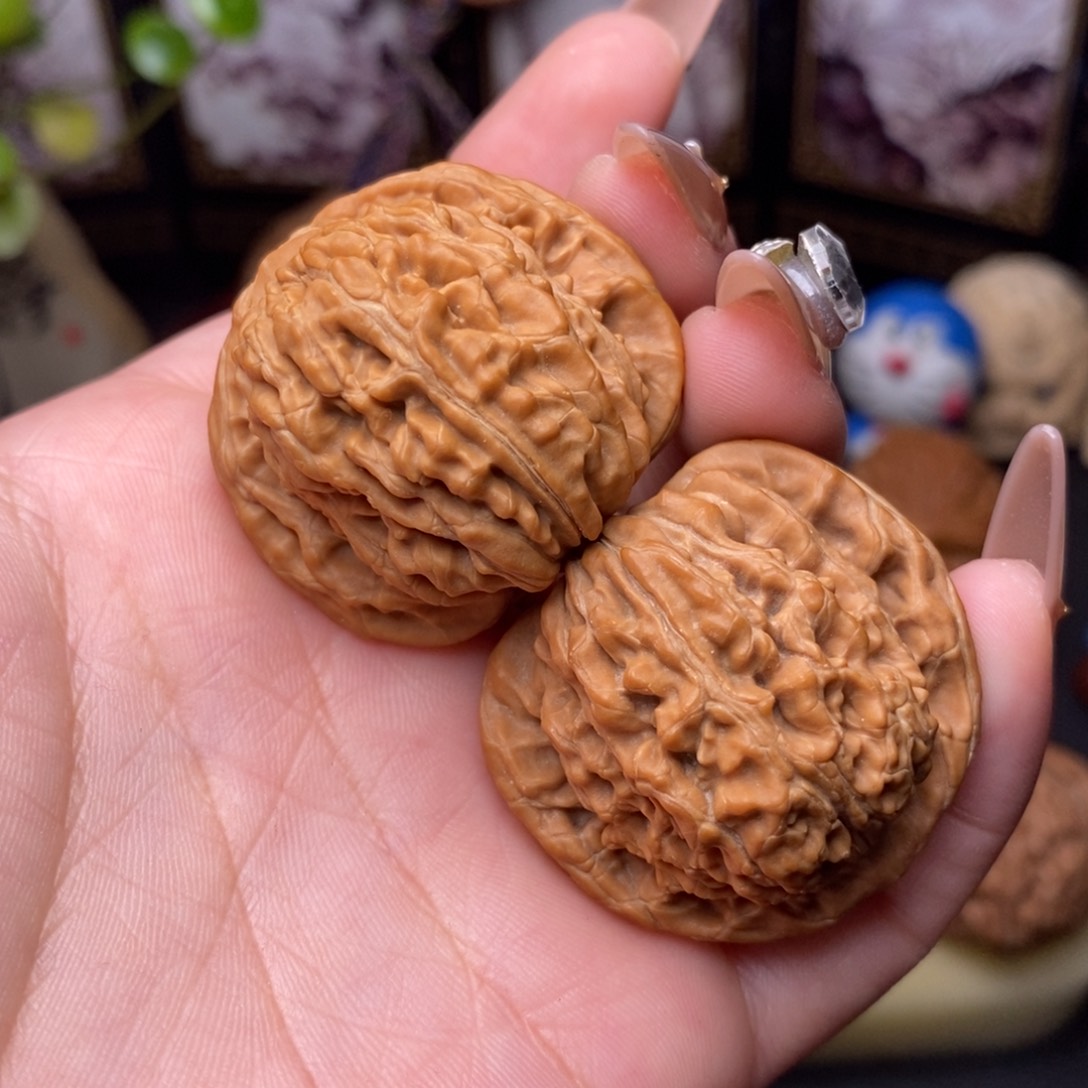 文玩核桃把件全品楼36.5