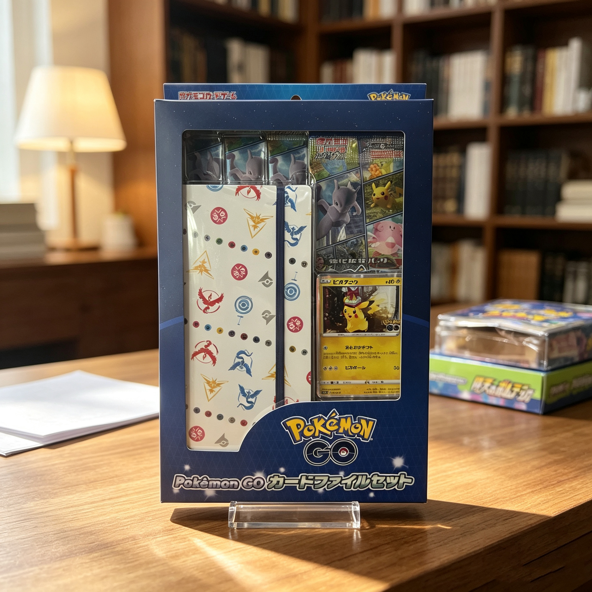 宝可梦卡牌日版【Pokémon GO 卡牌收纳册套装】 盲盒整盒