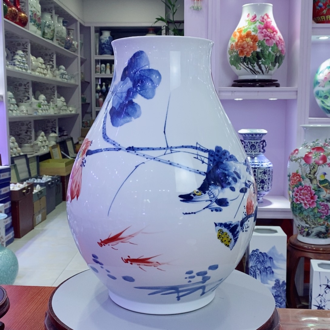 锦***华瓷片景德镇手工陶瓷