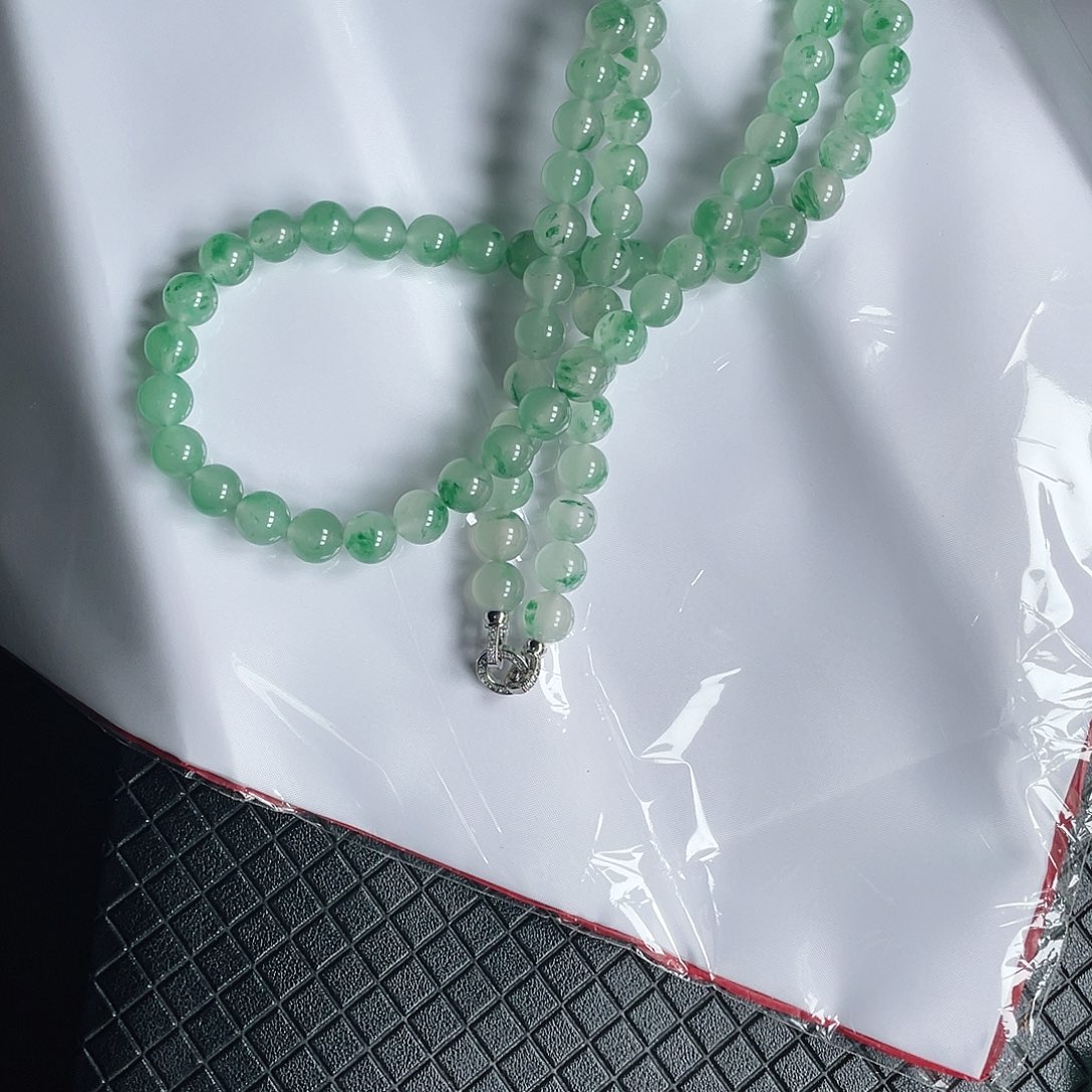 石英质玉项链未镶嵌肖****来