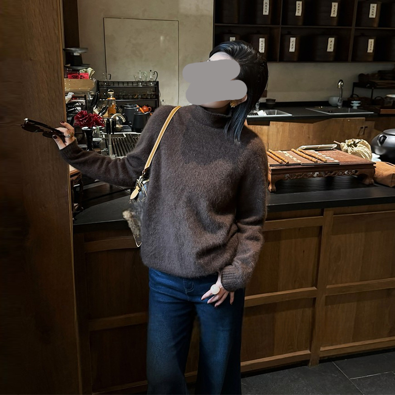 【布蕾】轻暖拉毛毛衣