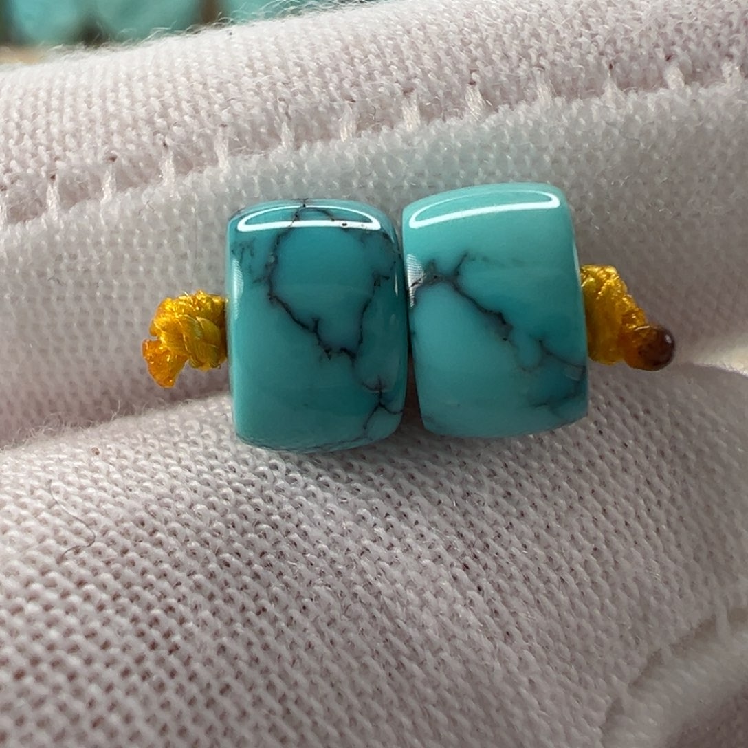 未镶嵌绿松石配饰7.5mm