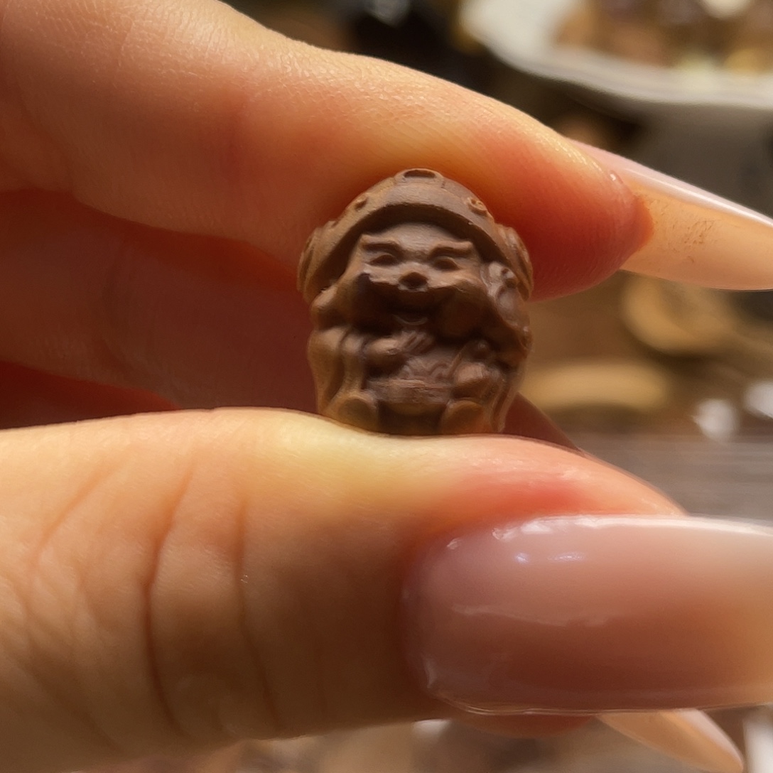 檀香木财神爷老山檀香