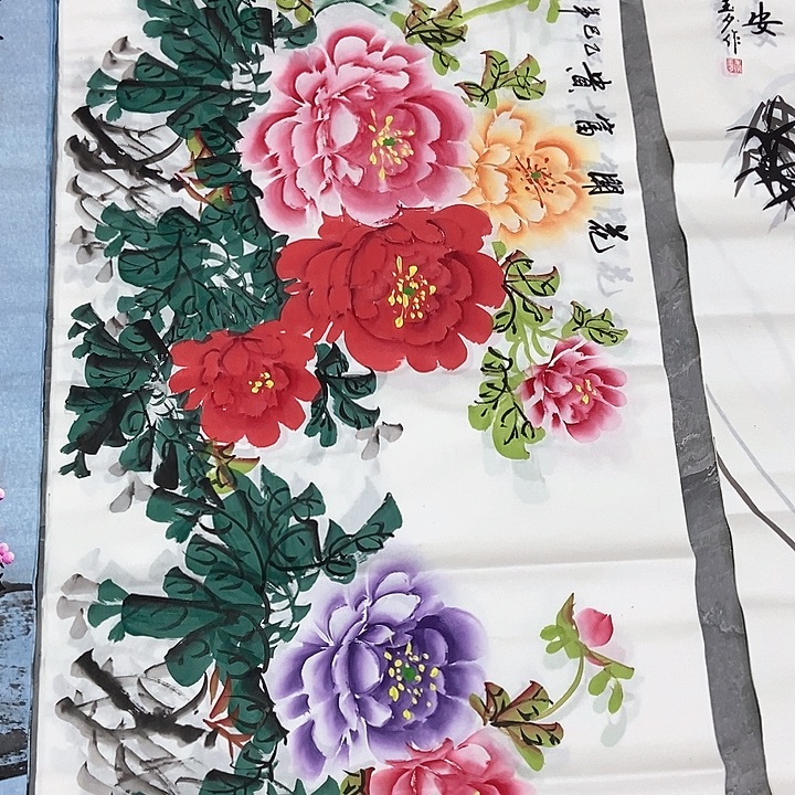 小周画廊的直播间