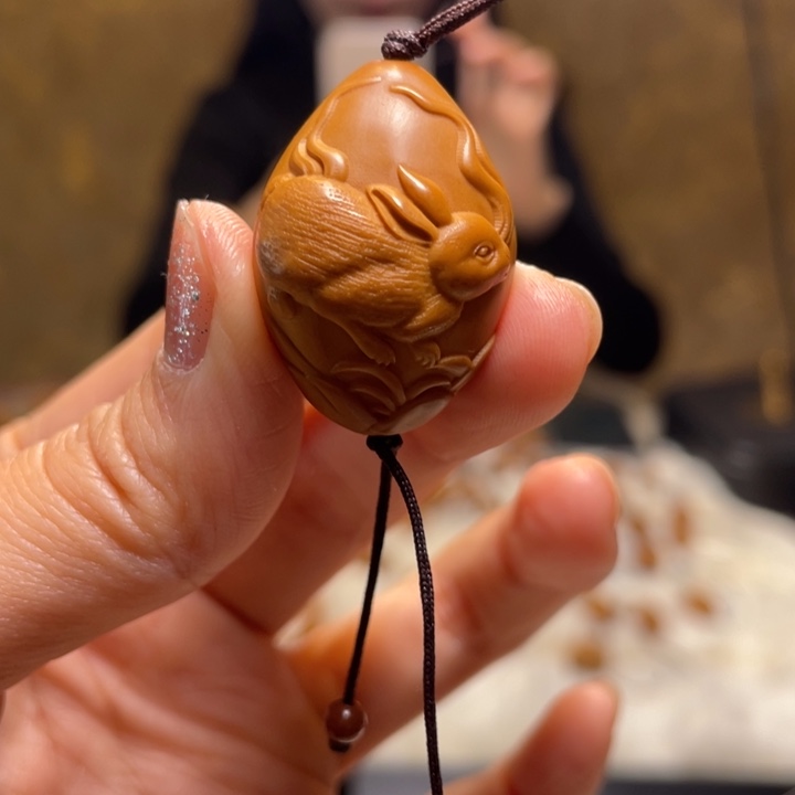 橄榄核吊坠橄榄核