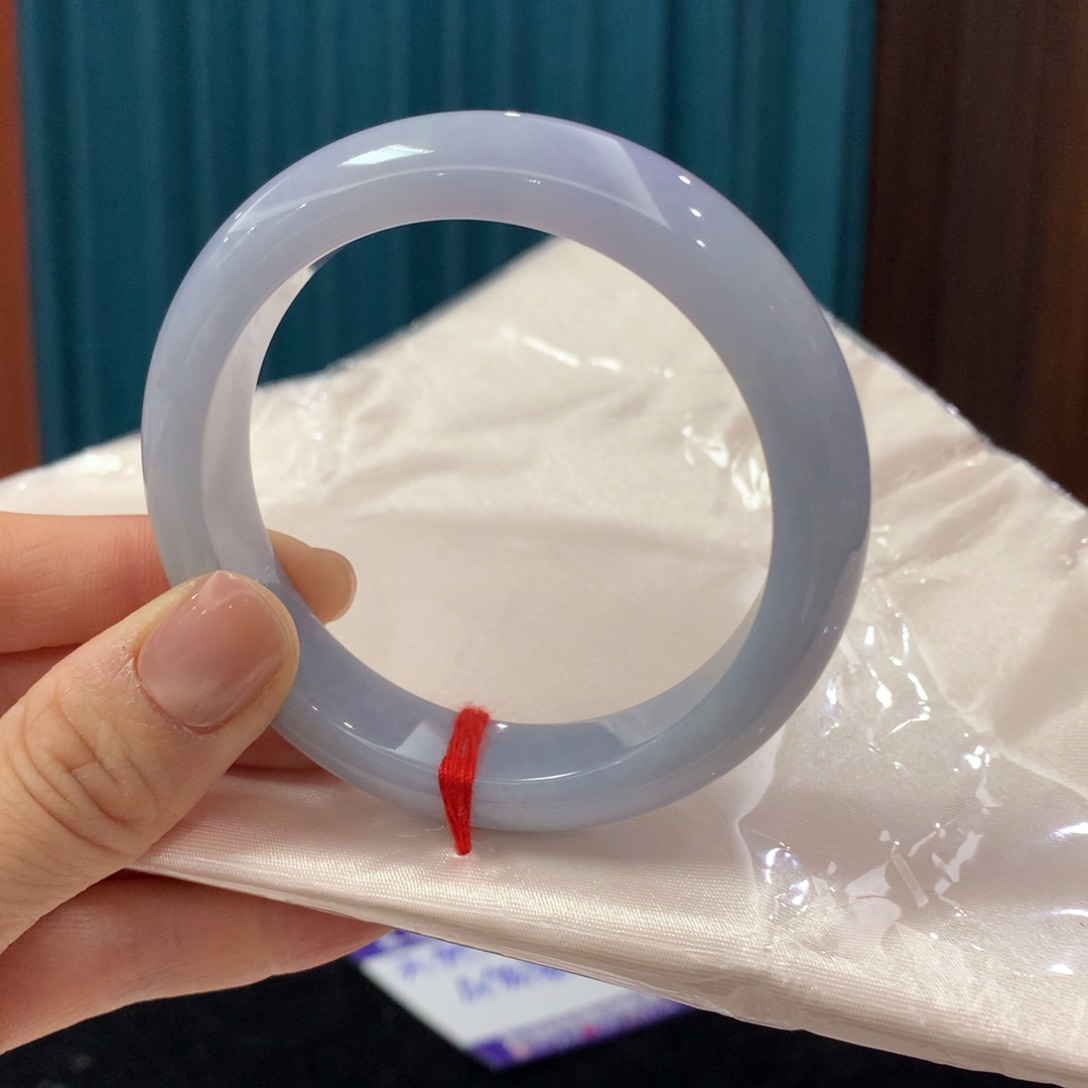 未镶嵌手镯翡翠完美者慎拍 圈口57.3