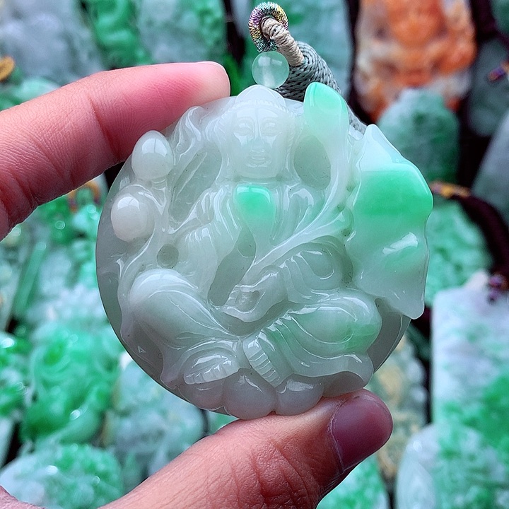 翡翠吊坠(不含链)未镶嵌