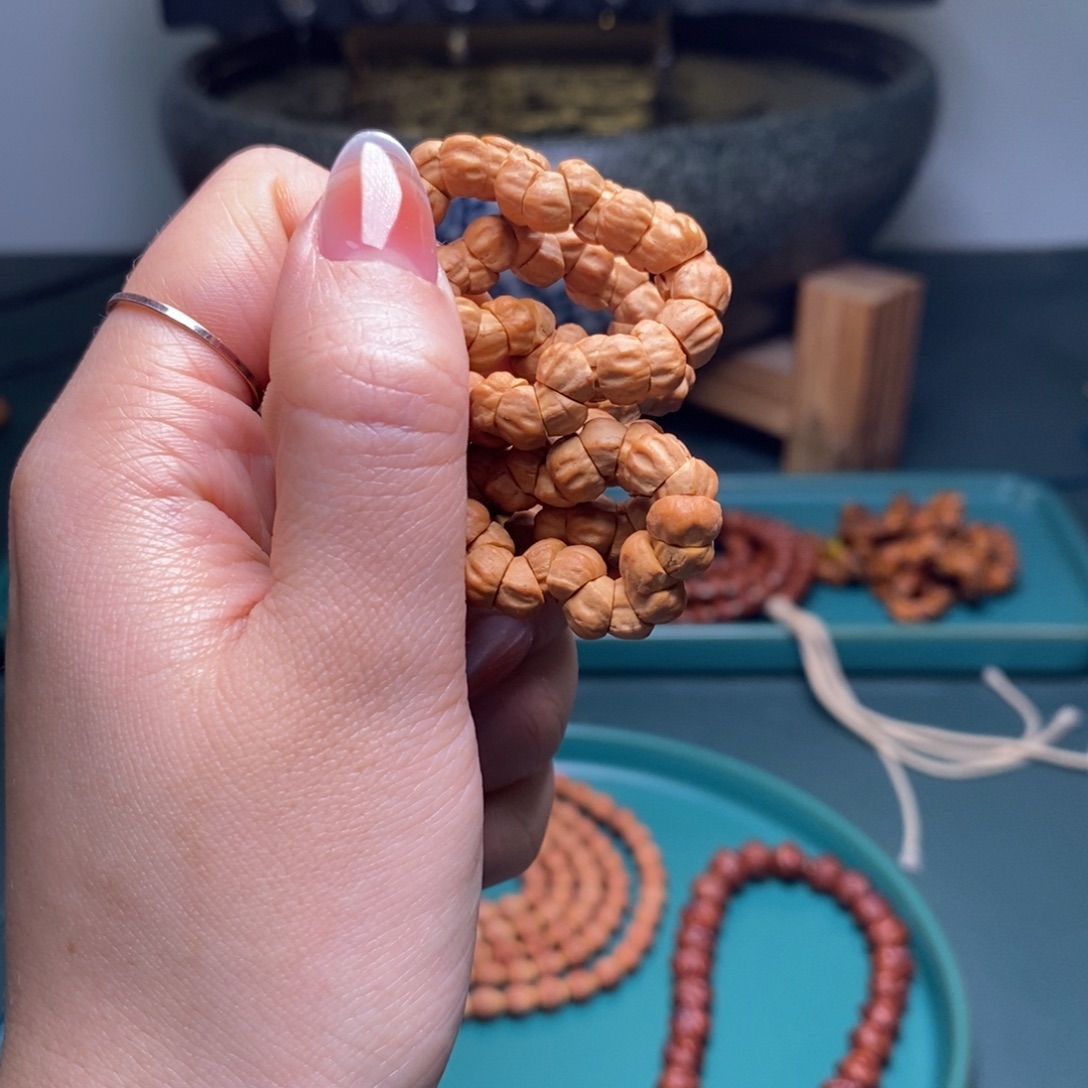 吊坠柏香籽/百香籽129双圈素