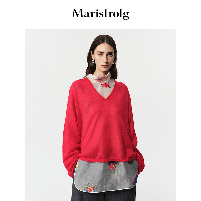 Marisfrolg玛丝菲尔针织衫A1FZ4805M