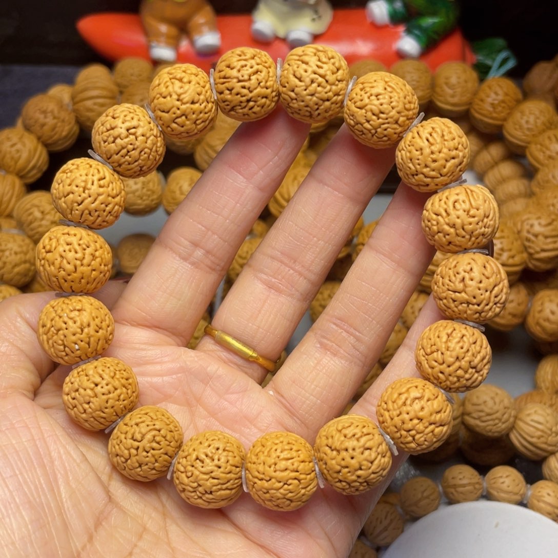 桃核手串15蚂蚁柳叶手串