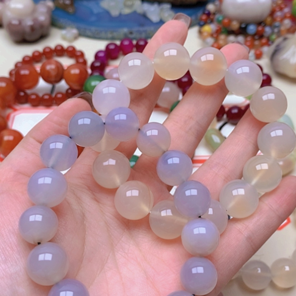 【闪购商品】未镶嵌玛瑙/玉髓珠宝半成品泽***0