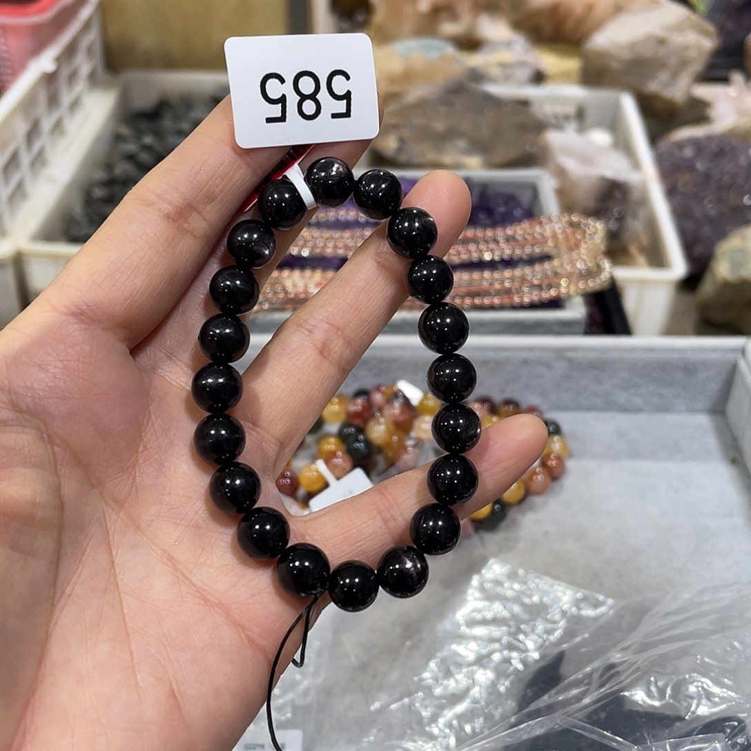 水晶手串9.5m m未镶嵌好**姐j y 595