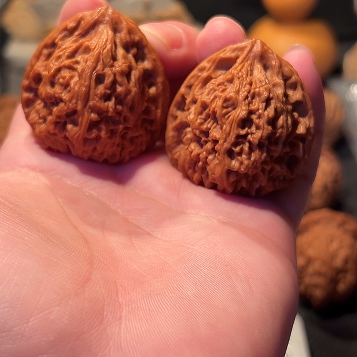 文玩核桃把件吉**影涿鹿南疆石40