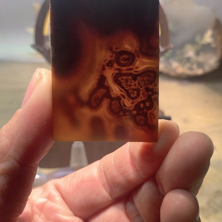 玛瑙/玉髓合金珠宝半成品