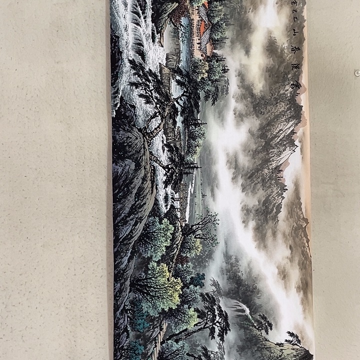 国画国画作品集的故事