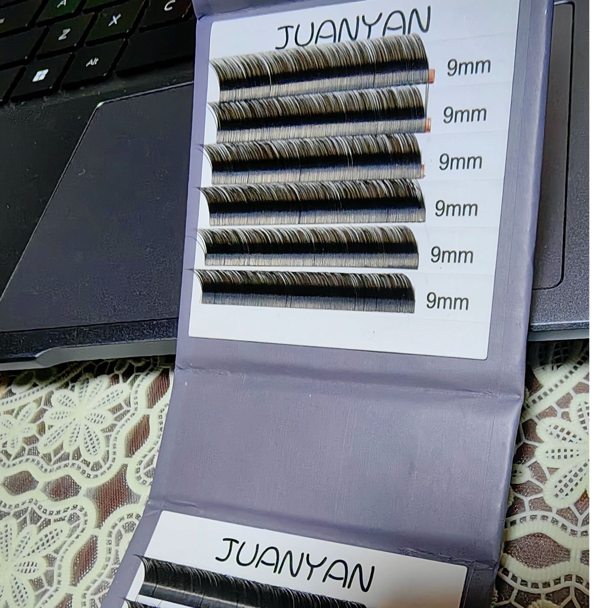 涓烟扁毛单根柔软自然灵动（8-14mm）单根