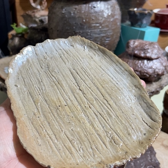 杯小盘子柴烧裸烧手作品