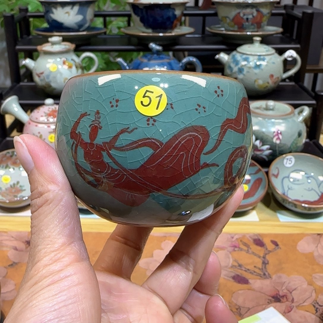 景德镇陶瓷手绘茶具