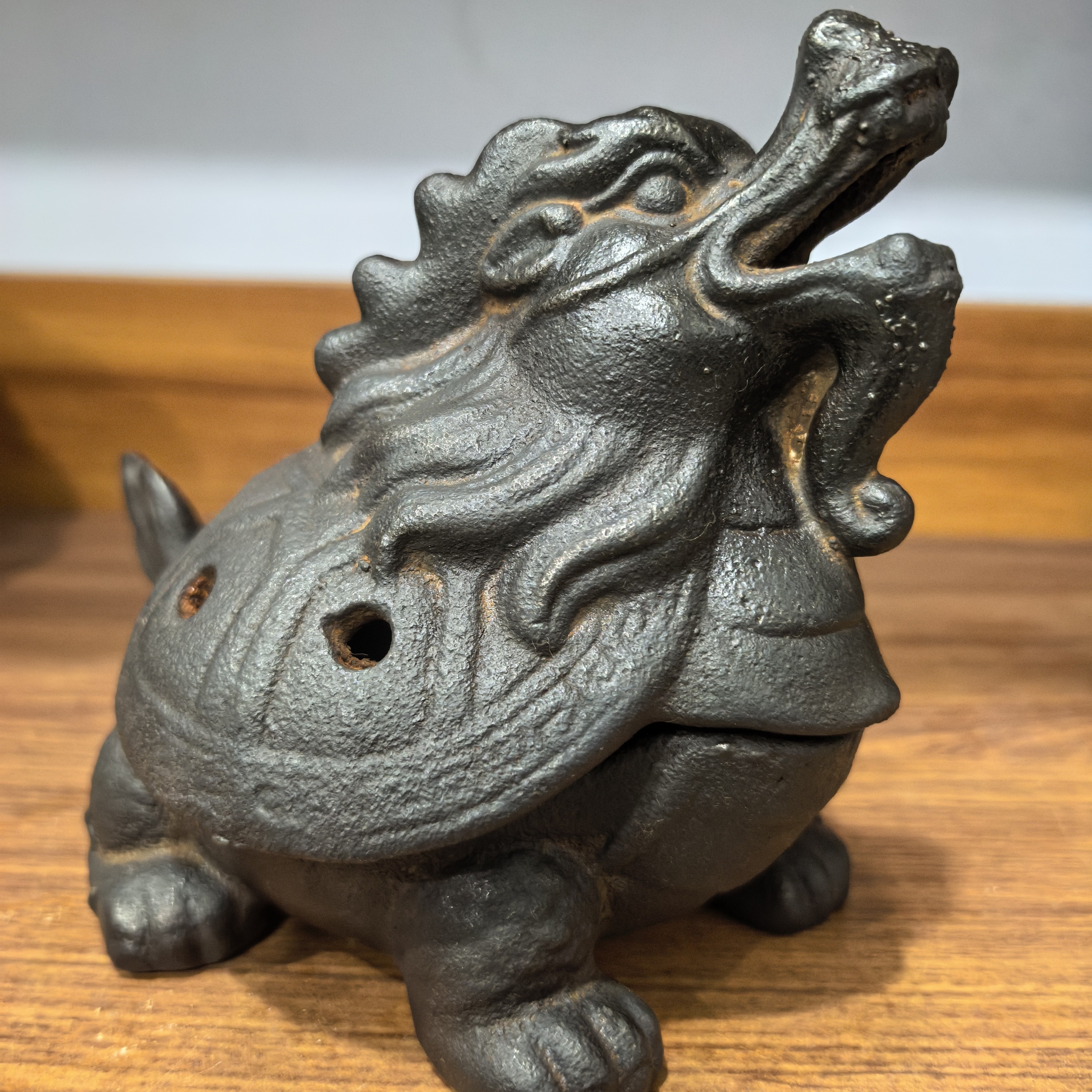 铁艺兽香薰高度12