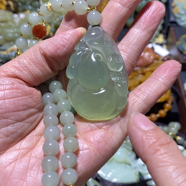 岫玉岫玉吊坠未镶嵌