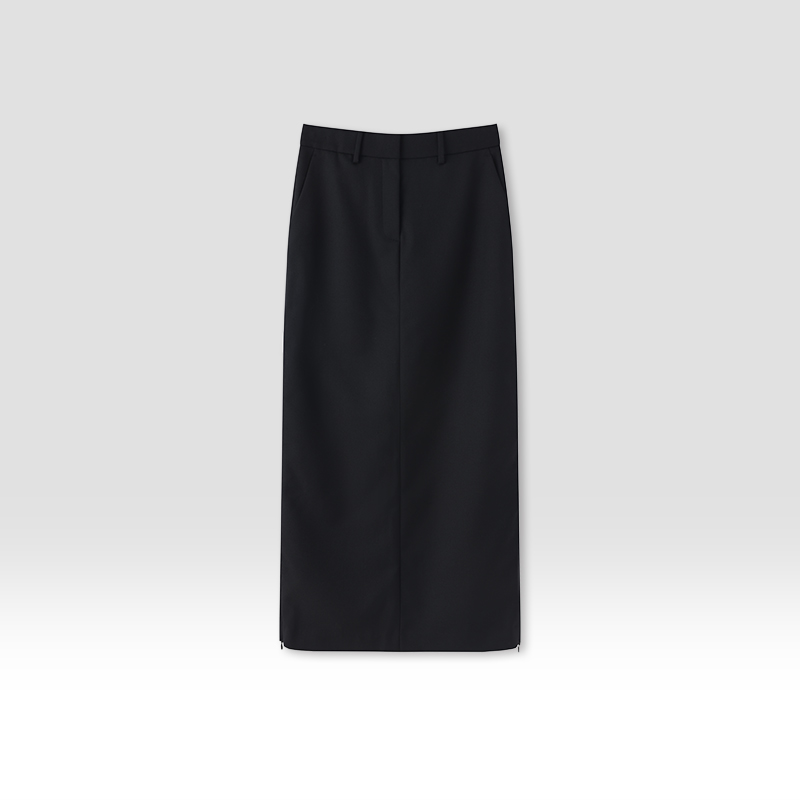 原单非市面货！“TH”羊毛半里长裙 DCP24232