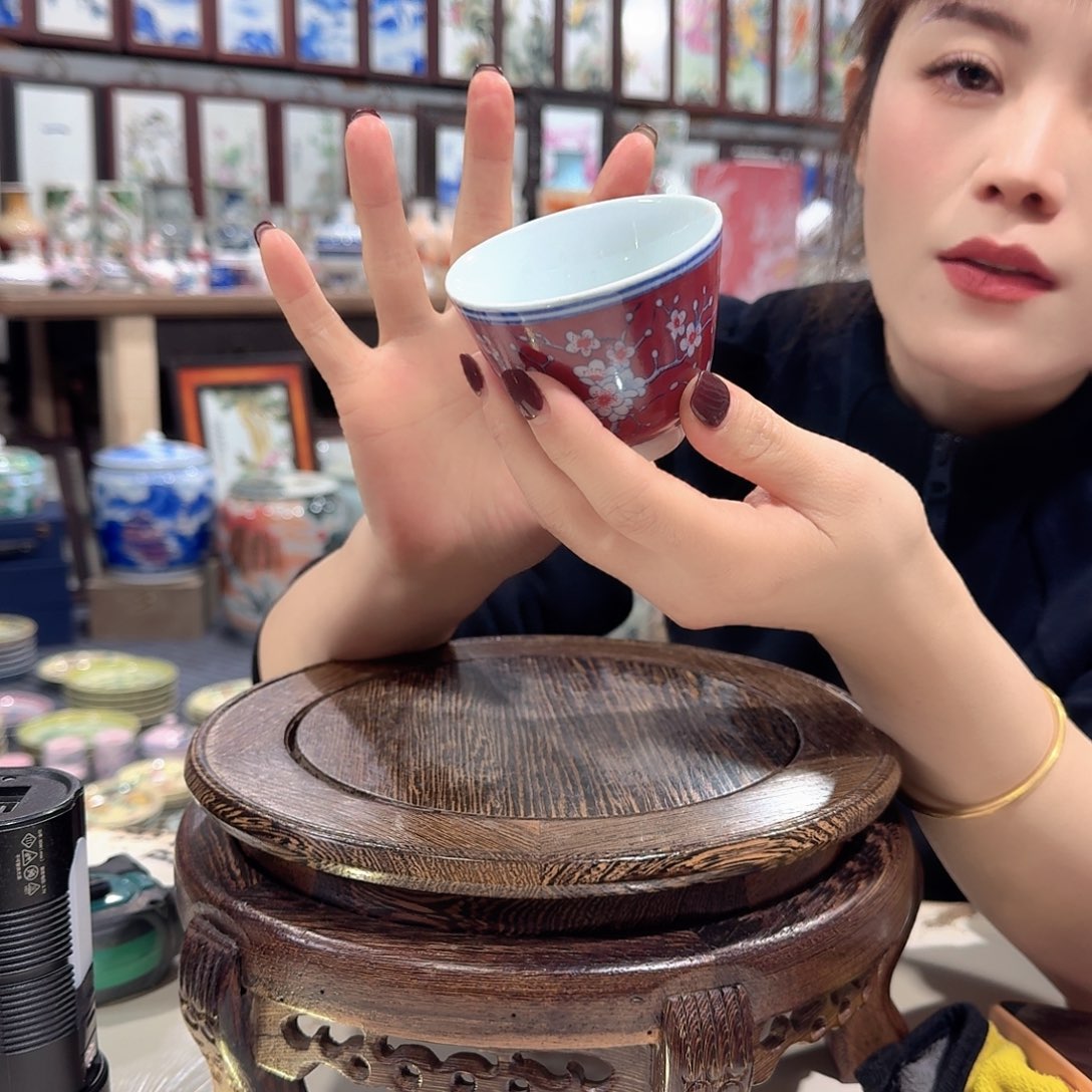 瓷摆件//////景德镇陶瓷瓷器。杯。