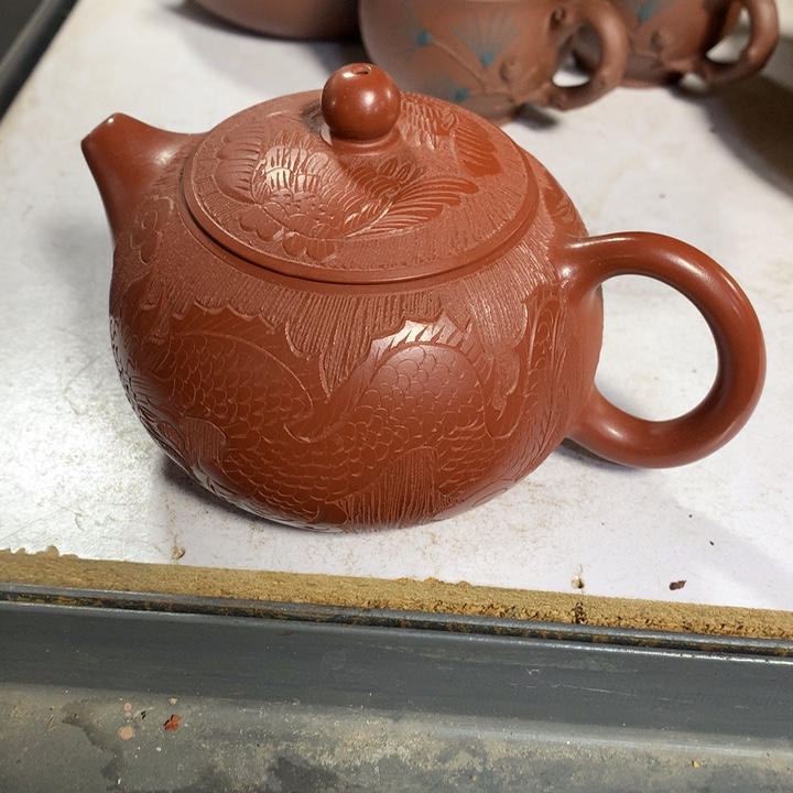 紫砂茶壶原矿手工334