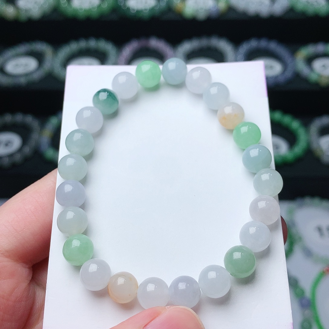 翡翠手链未镶嵌翡翠