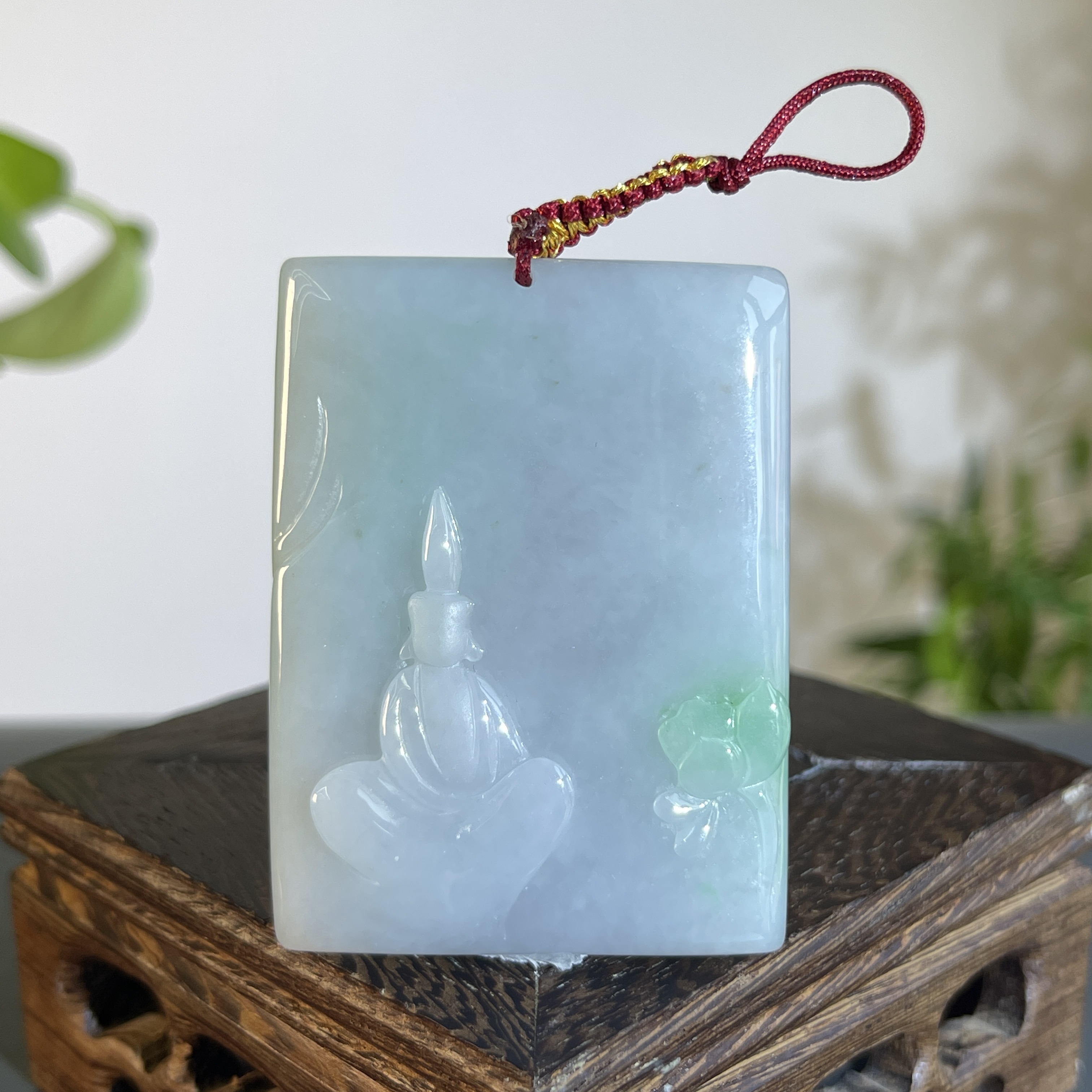 JTW22-64  天然缅甸翡翠A货 悟道