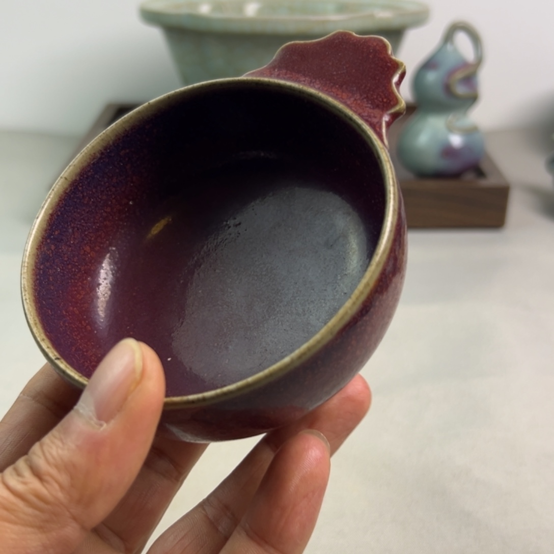 用***堂摆件釉色渲染8888釉色人