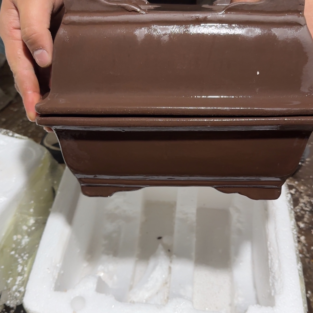 花盆紫砂口径26.18.10口径