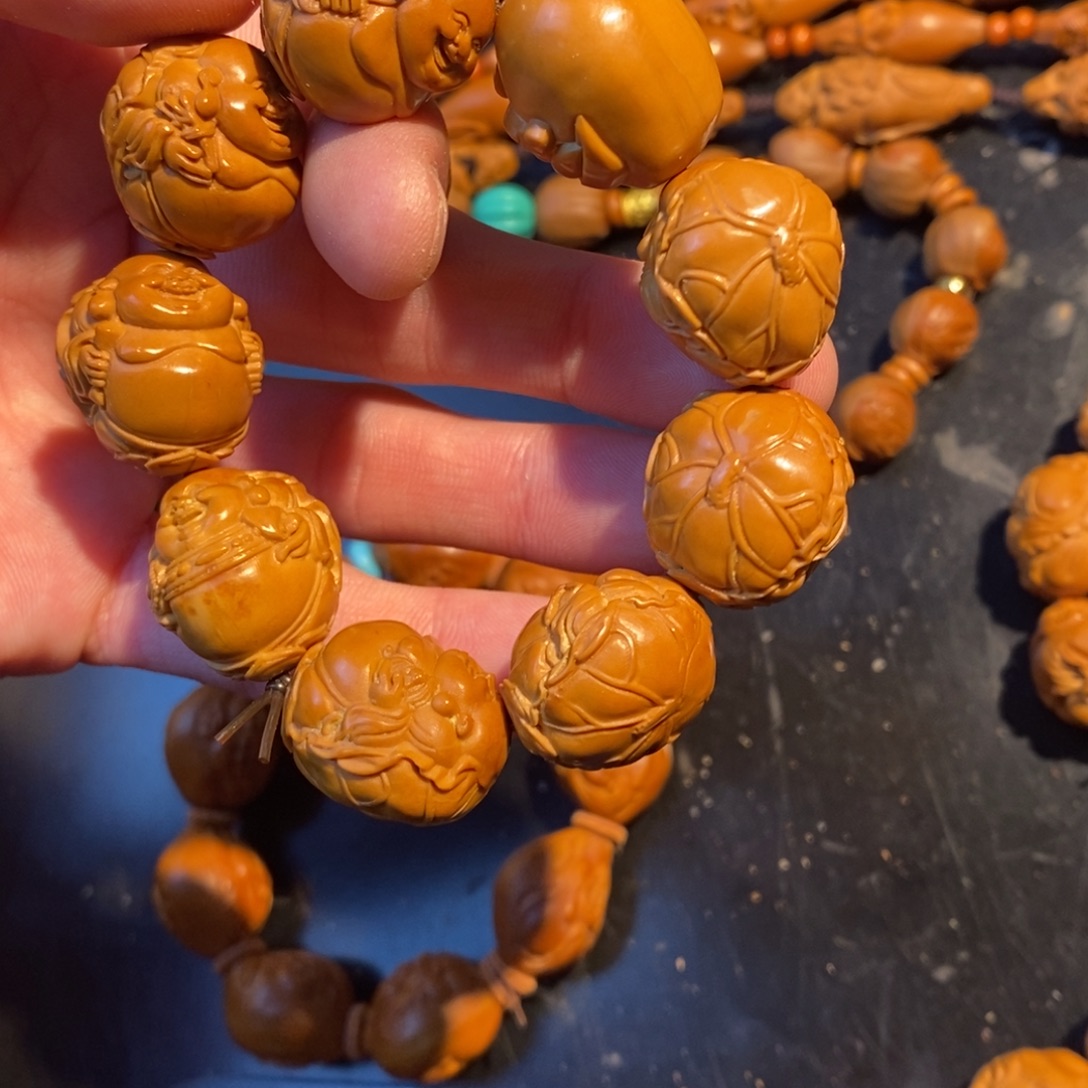 手串/手链橄榄核荷叶米勒