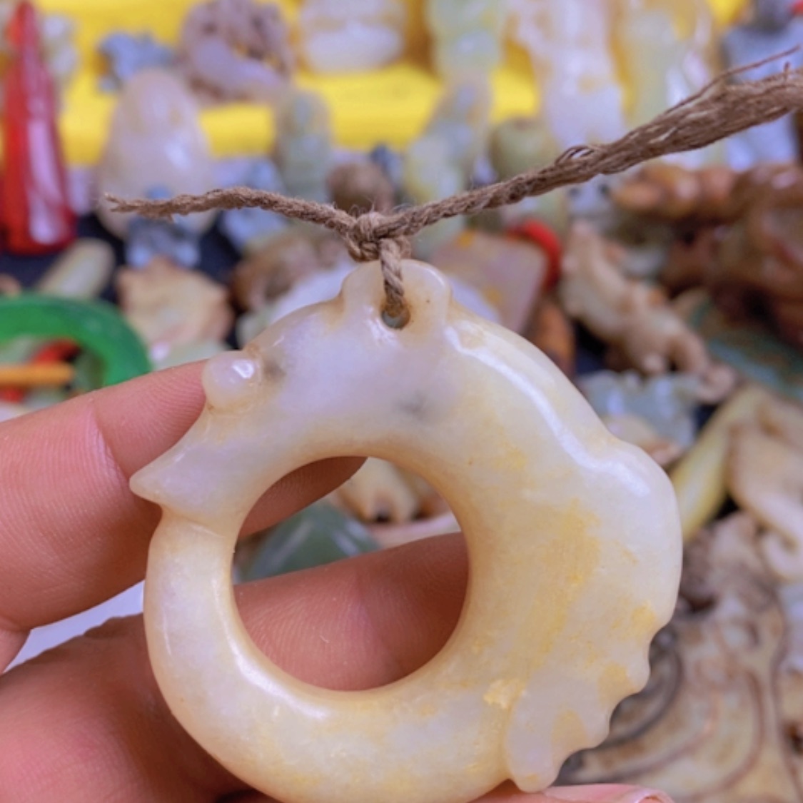 【闪购商品】和田玉（糖玉）颈饰未镶嵌