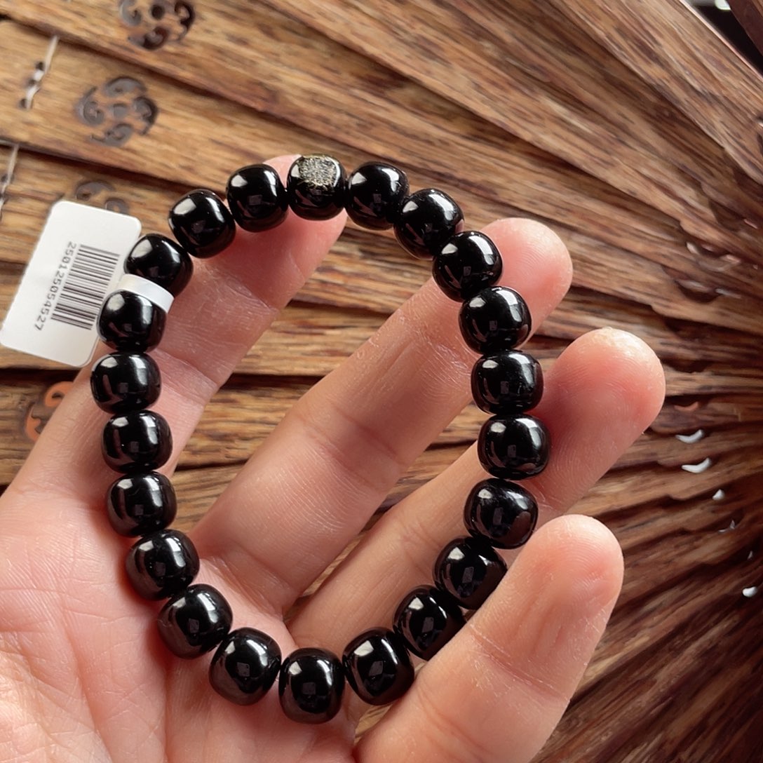 和田玉手串未镶嵌9.10老型