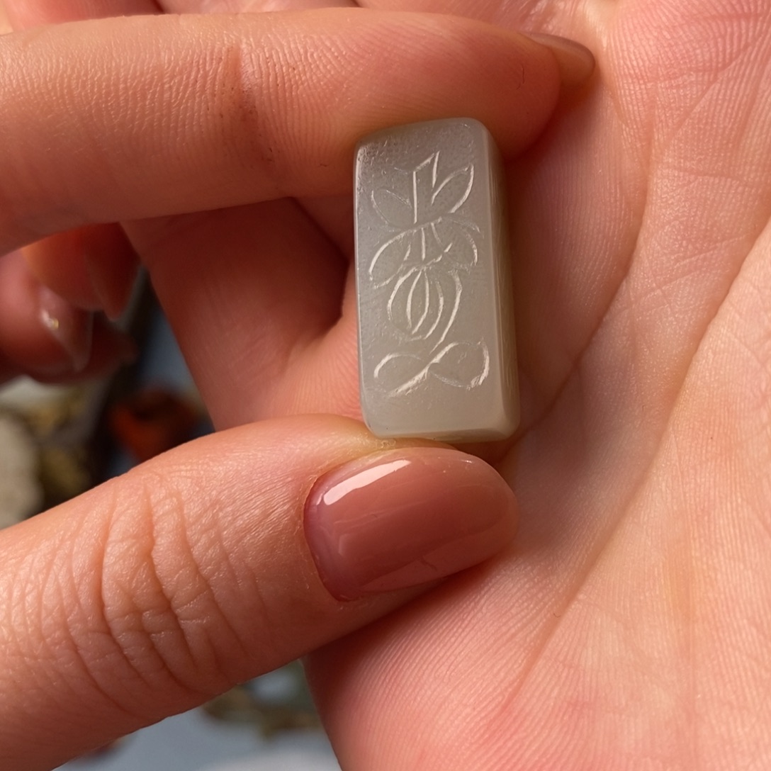 和田玉颈饰未镶嵌圆*