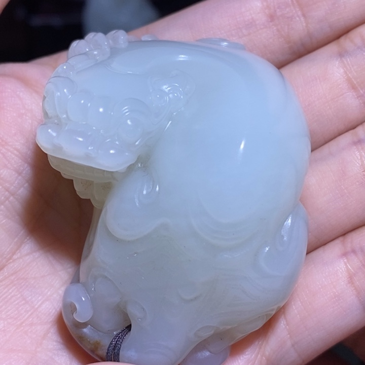 开***活和田玉未镶嵌把件