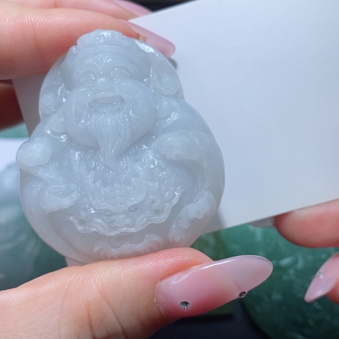 定制翡翠未镶嵌吊坠