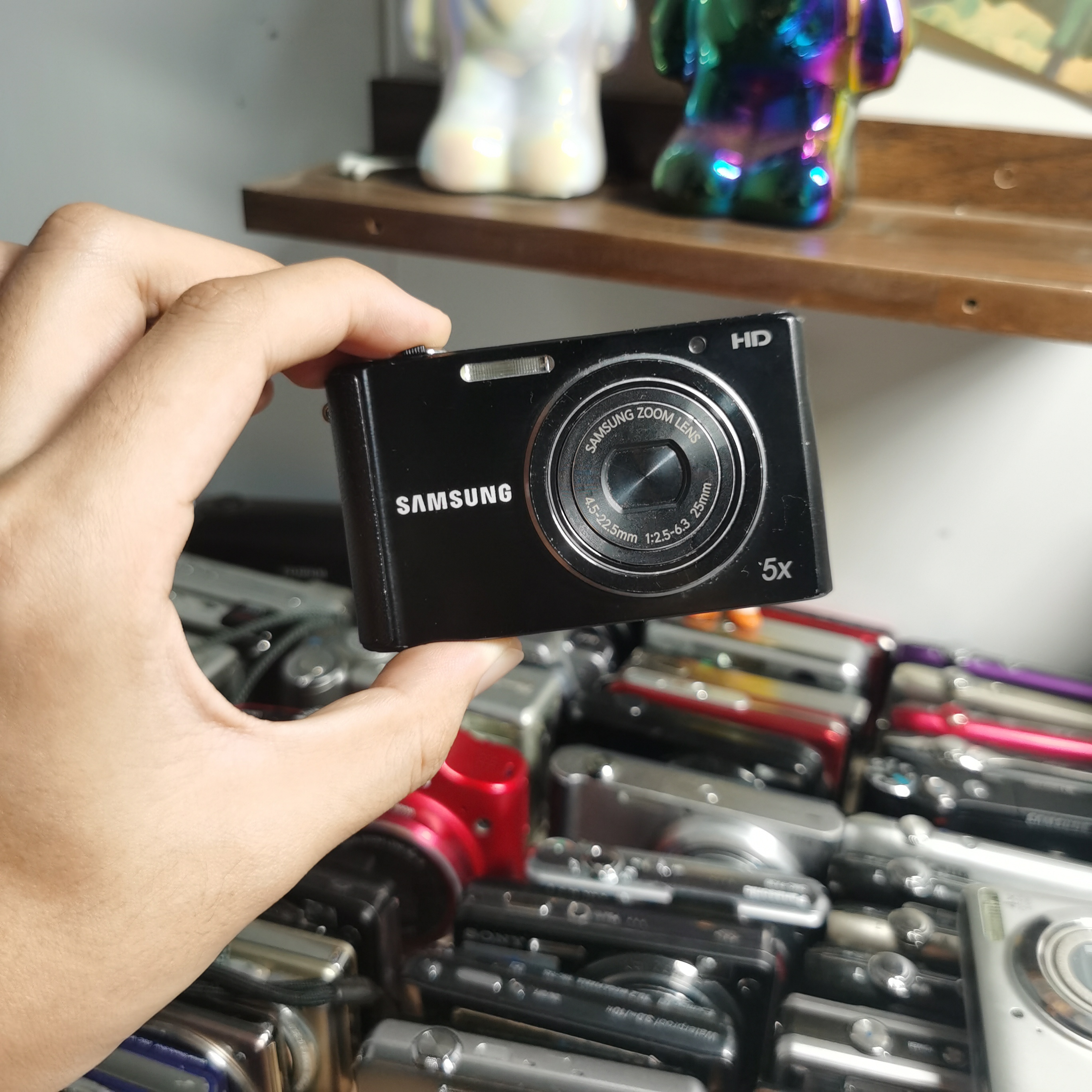 95新 Samsung/三星 st76功能强大智能充电1600w像素美颜全景滤镜