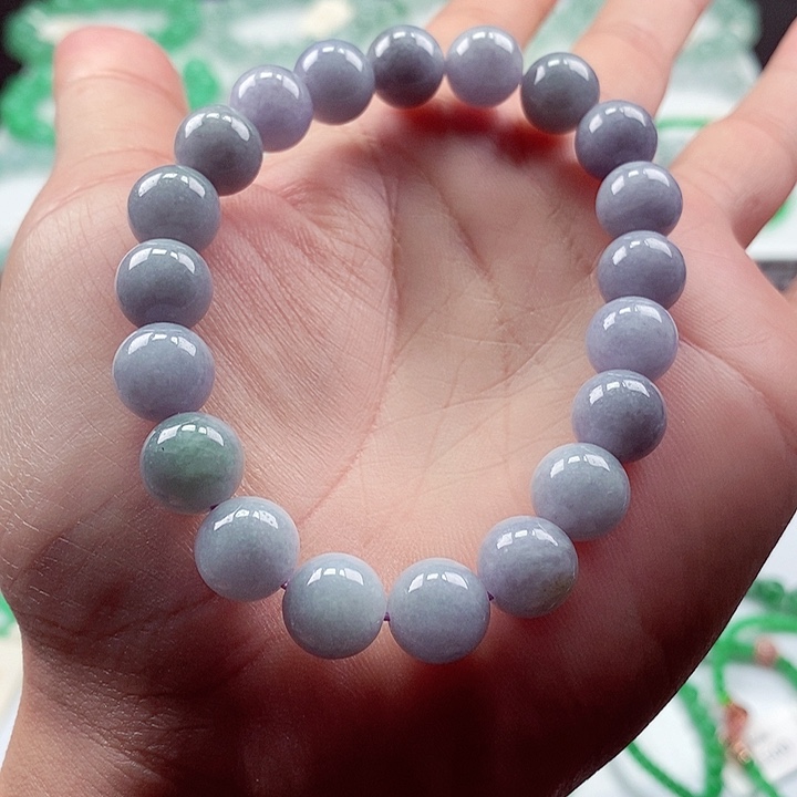 翡翠手链未镶嵌卡10