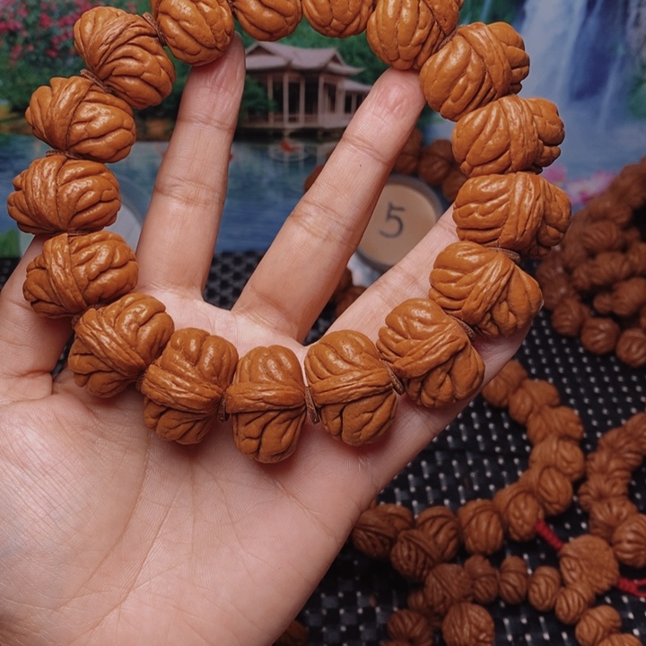 桃核手串钧核桃手串
