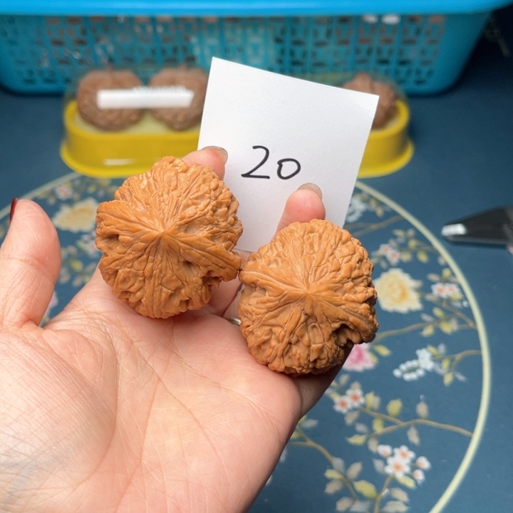 文玩核桃把件43大沽石