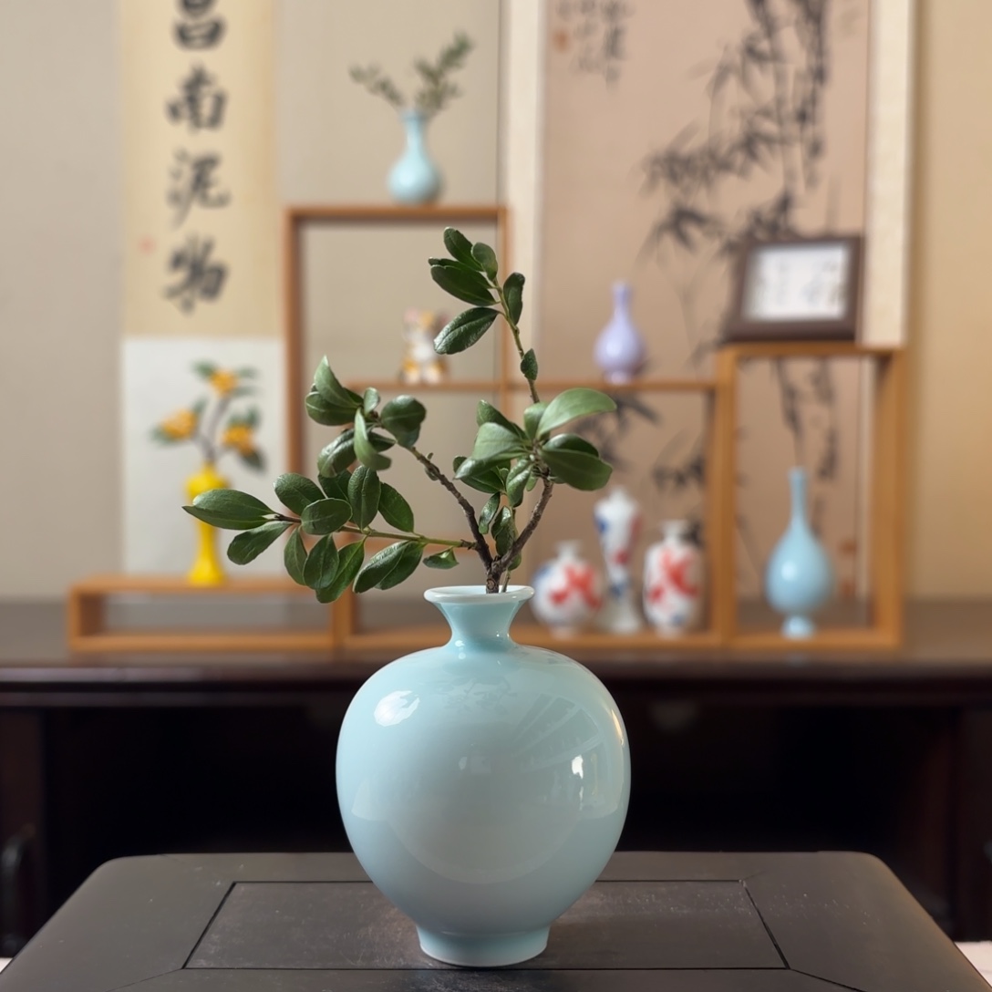 摆件美好的一天从一杯