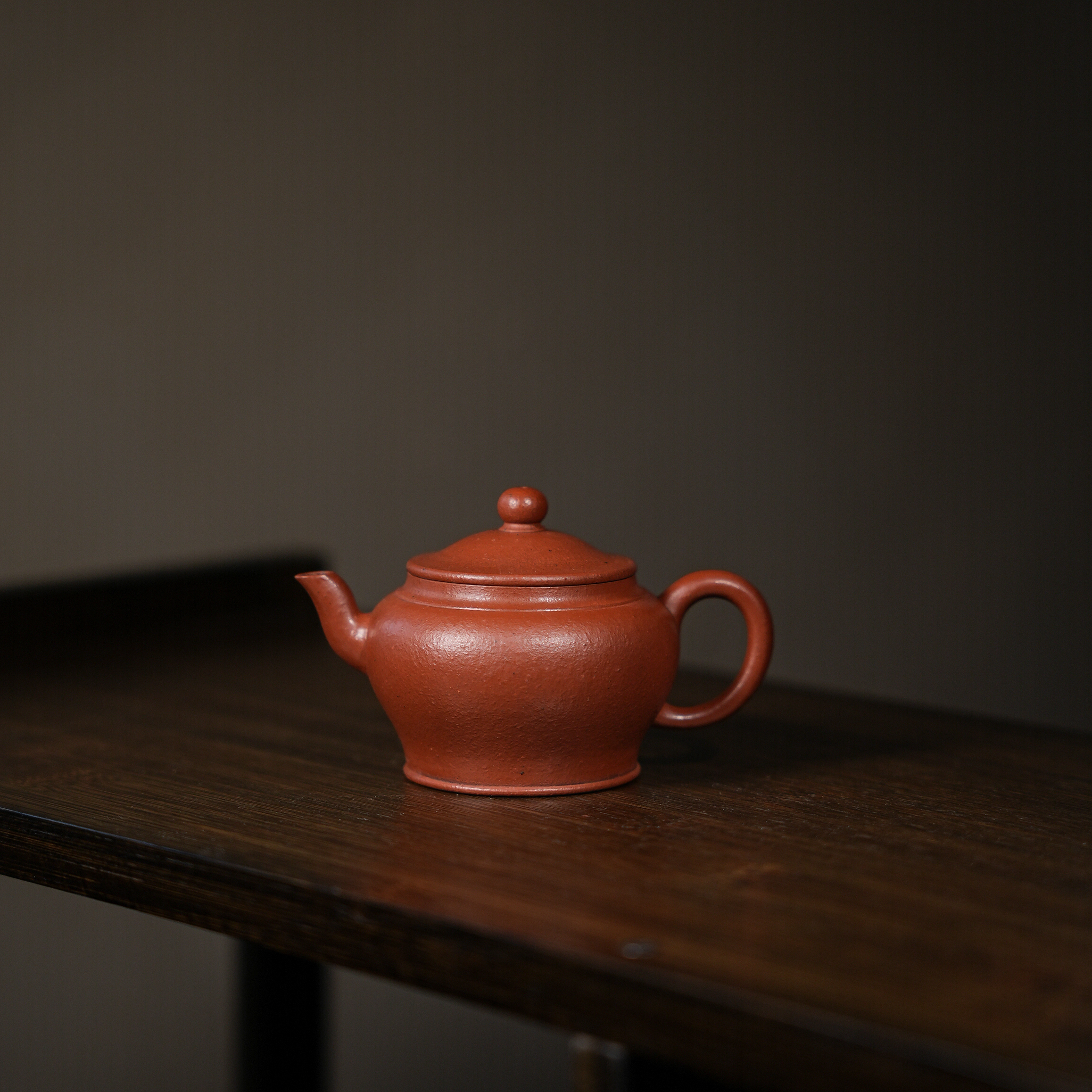 NO退换全手工鸣远款幽赏壶独孔老料不解释