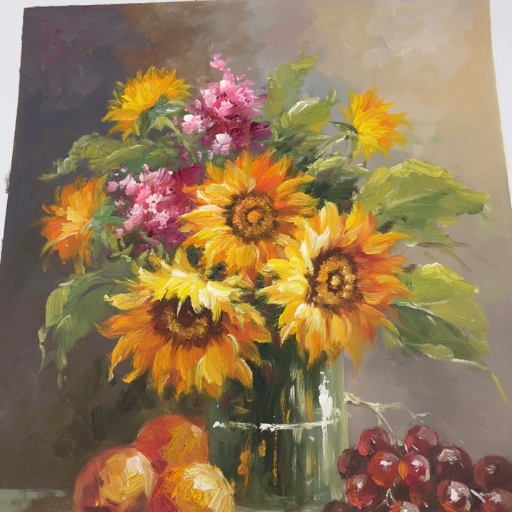油画花花和你一起玩的