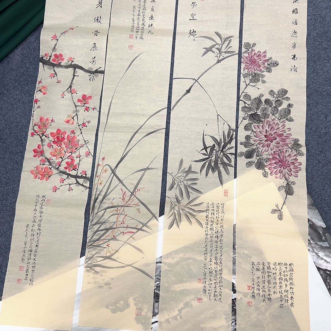 果***然国画宣纸国画纯手绘作品