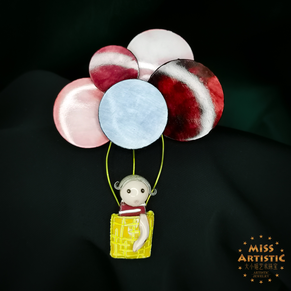 法国Cilea Paris手工定制 胸针 [1cf-127]