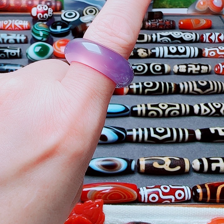 玛瑙/玉髓合金珠宝半成品